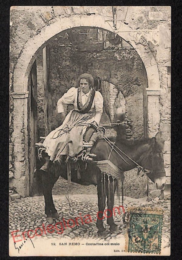 ag5106 - CARTOLINA D'EPOCA - Imperia Provincia - Sanremo