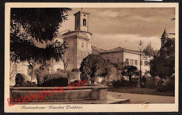 ah6701 - CARTOLINA  D'EPOCA - Pesaro e Urbino Provincia - Fossombrone