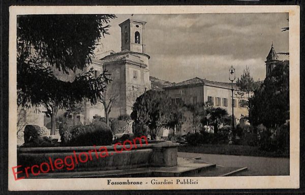 ah6703 - CARTOLINA  D'EPOCA - Pesaro e Urbino Provincia - Fossombrone