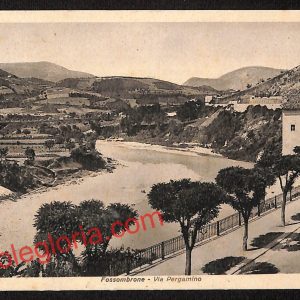 ah6704 - CARTOLINA  D'EPOCA - Pesaro e Urbino Provincia - Fossombrone