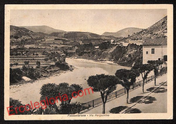 ah6704 - CARTOLINA  D'EPOCA - Pesaro e Urbino Provincia - Fossombrone