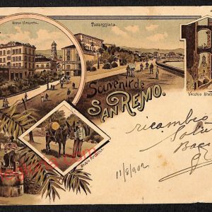 ag5111 - CARTOLINA D'EPOCA - Imperia Provincia - Sanremo