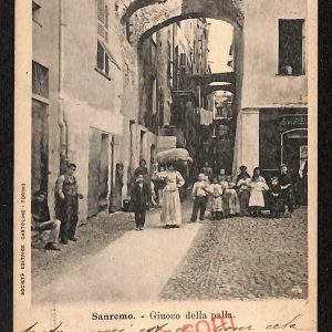 ag5113 - CARTOLINA D'EPOCA - Imperia Provincia - Sanremo   1901