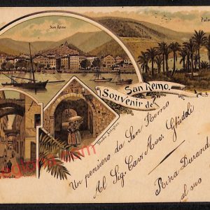 ag5115 - CARTOLINA D'EPOCA - Imperia Provincia - Sanremo