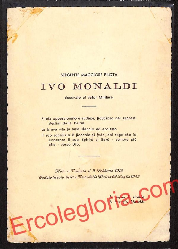 ai7407 - FOTO D' EPOCA - Taranto - Ivo Monaldi - immagine 2