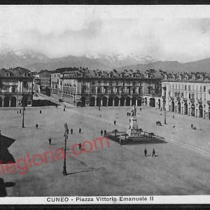 ae5611 - CARTOLINA D'EPOCA - Cuneo Città - Piazza Vittorio Emanuel  II