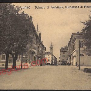 ae5615 - CARTOLINA D'EPOCA - Cuneo Città - Palazzo della Prefettura