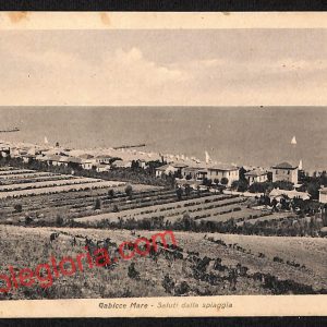 ah6716 - CARTOLINA  D'EPOCA - Pesaro e Urbino Provincia - Gabicce Mare