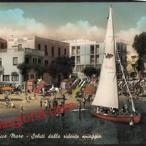 ah6717 - CARTOLINA  D'EPOCA - Pesaro e Urbino Provincia - Gabicce Mare