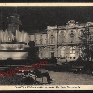 ae5617 - CARTOLINA D'EPOCA - Cuneo Città - Stazione Ferroviaria  1939
