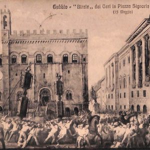 ac3240 - CARTOLINA  D'EPOCA - Perugia Provincia - GUBBIO  1924