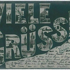 33875 - Ansichtskarten VINTAGE POSTCARD - Deutschland GERMANY - GRUSS  Lindau