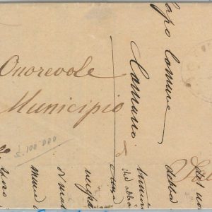 66016 - AUSTRIA -  POSTAL HISTORY -  COVER from CAMPO MAGGIORE  1882