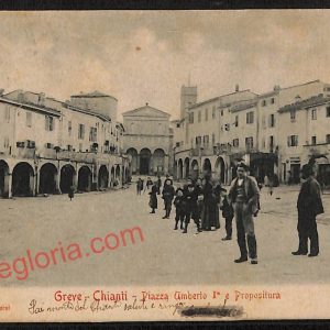 ae7788 - CARTOLINA D'EPOCA - Firenze Provincia - Greve in Chianti  1903