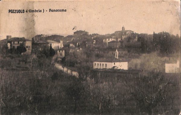 ac3263 - CARTOLINA  D'EPOCA - Perugia Provincia - POZZUOLO  1914