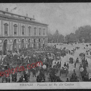 ae7153 - CARTOLINA D'EPOCA - Firenze Città - Piazzale del Re  1908