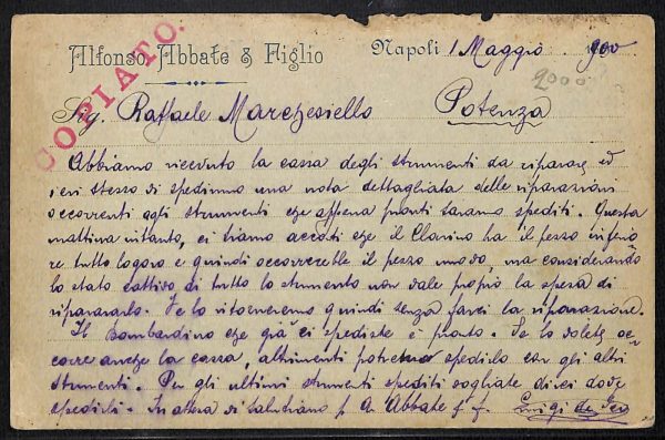 ab8012 - CARTOLINA  D'EPOCA - Napoli  Città  - 1900 - immagine 2