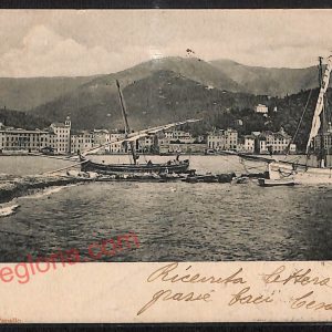 ag1394 - CARTOLINA D'EPOCA - Genova Provincia - Rapallo  1901