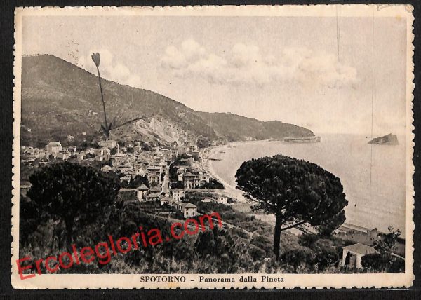 ai5178 - CARTOLINA D'EPOCA - Savona Provincia - Spotorno