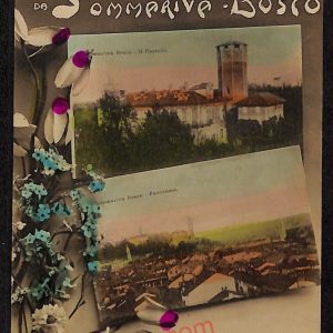 ae5887 - CARTOLINA D'EPOCA - Cuneo Provincia - Sommariva del Bosco