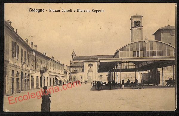 ag6041 - CARTOLINA D'EPOCA - Lodi Provincia - Codogno