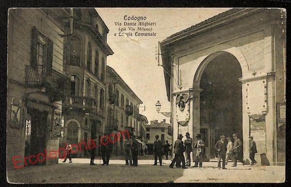 ag6043 - CARTOLINA D'EPOCA - Lodi Provincia - Codogno
