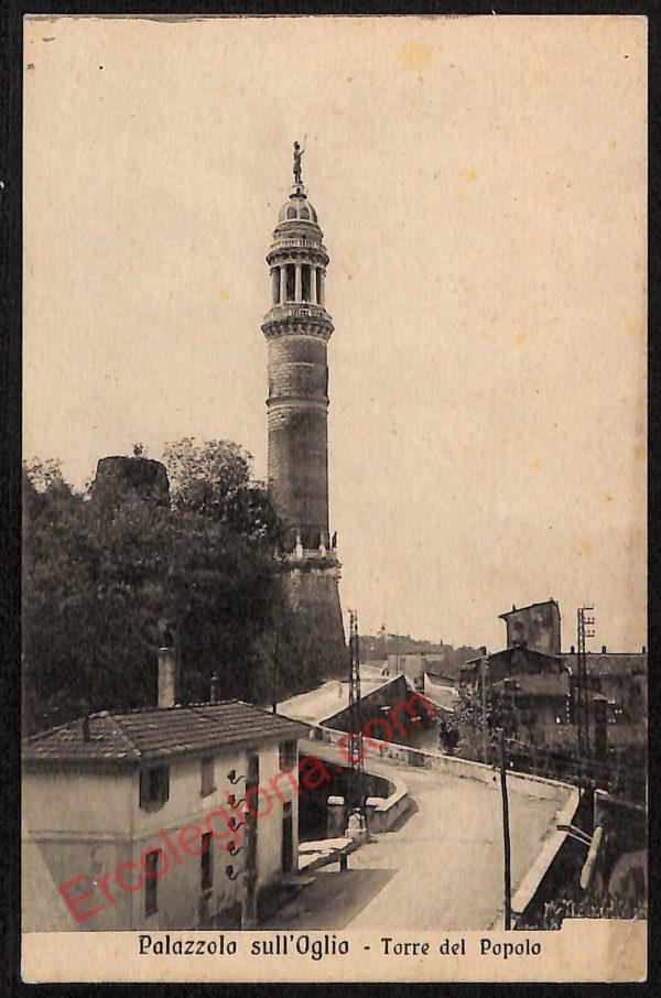 ae4377 - CARTOLINA D'EPOCA - Brescia Provincia -  Palazzolo sull' Oglio