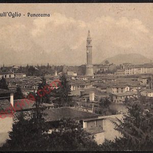 ae4378 - CARTOLINA D'EPOCA - Brescia Provincia -  Palazzolo sull' Oglio