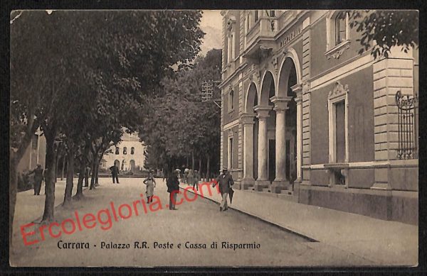ag7821 - CARTOLINA D'EPOCA - Massa Carrara Città - Palazzo R.R.