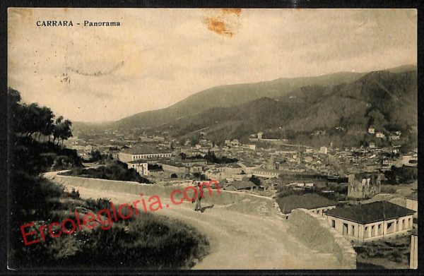 ag7825 - CARTOLINA D'EPOCA - Massa Carrara Città - Panorama