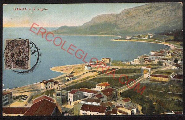ae3276 - CARTOLINA  D'EPOCA - Verona Provincia - Garda