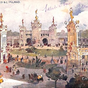 ac3652 - CARTOLINA  D'EPOCA - Milano Città   1906