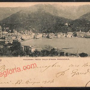 ag1399 - CARTOLINA D'EPOCA - Genova Provincia - Rapallo  1904