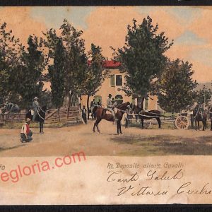 ag1968 - CARTOLINA D'EPOCA- Grosseto Città - Deposito  Cavalli