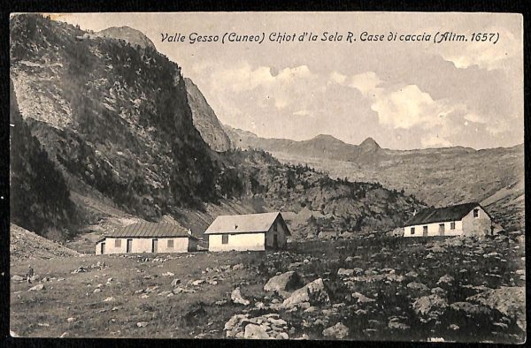 ab4512  -  CARTOLINA  D'EPOCA -  Cuneo Provincia - VALLE GESSO