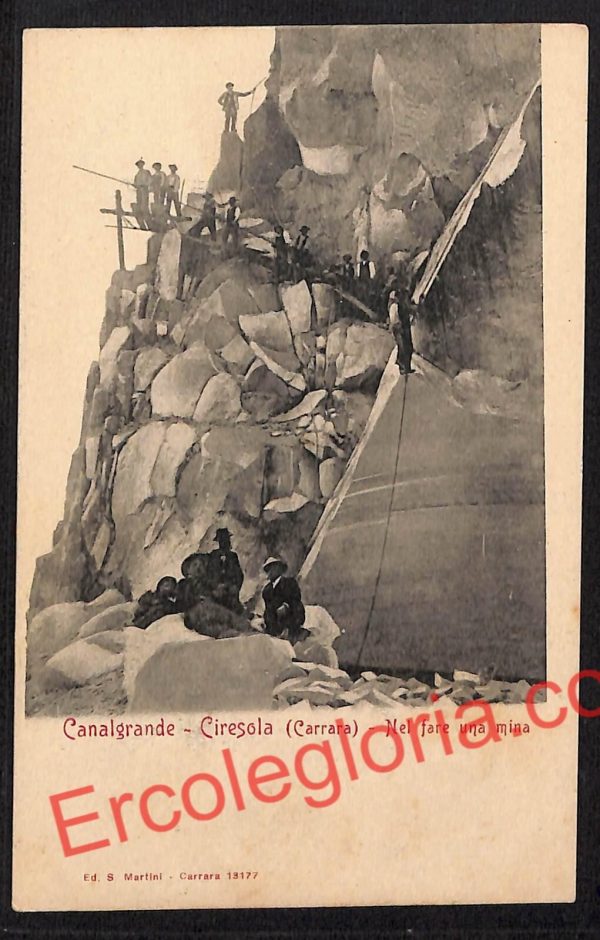 ag7892 - CARTOLINA D'EPOCA - Massa Carrara Città - Ciresola