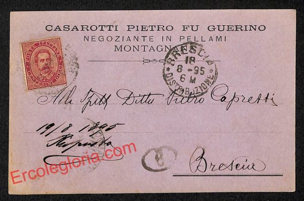 ah4549 - STORIA POSTALE - Padova Provincia - Montagnana