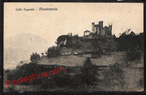 ah4551 - CARTOLINA D'EPOCA - Padova Provincia - Montemerlo