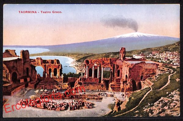 ag8813 - CARTOLINA D'EPOCA - Messina Provincia - Taormina