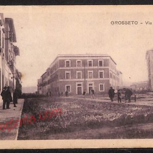 ag2003 - CARTOLINA D'EPOCA - Grosseto Città - Via Tripoli