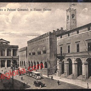 ai0783 - CARTOLINA D'EPOCA - Rimini Città - Piazza Cavour