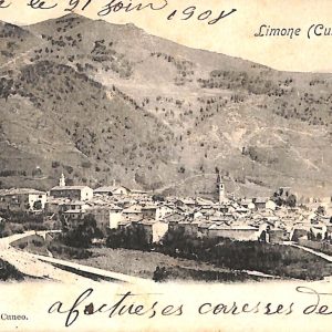 ab4546  -  CARTOLINA  D'EPOCA -  Cuneo Provincia - LIMONE   1908