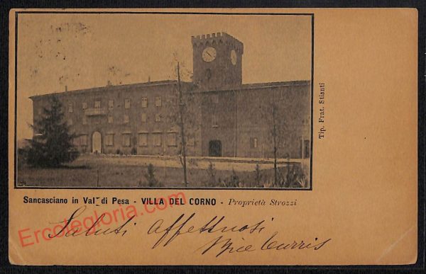 ag0023 - CARTOLINA D'EPOCA - Firenze Provincia - San Casciano in Val di Pesa