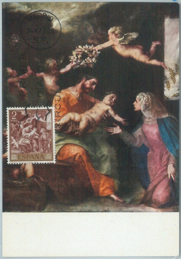 68904 - SPAIN -   MAXIMUM CARD   1969  - ART