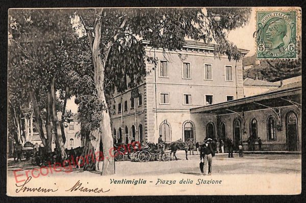 ag5275 - CARTOLINA D'EPOCA - Imperia Provincia - Ventimiglia