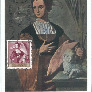 68910 - SPAIN -   MAXIMUM CARD   1969  - ART