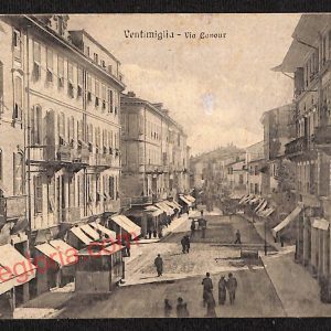 ag5296 - CARTOLINA D'EPOCA - Imperia Provincia - Ventimiglia