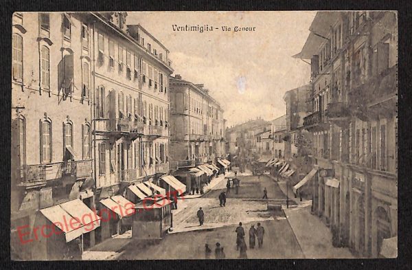 ag5296 - CARTOLINA D'EPOCA - Imperia Provincia - Ventimiglia