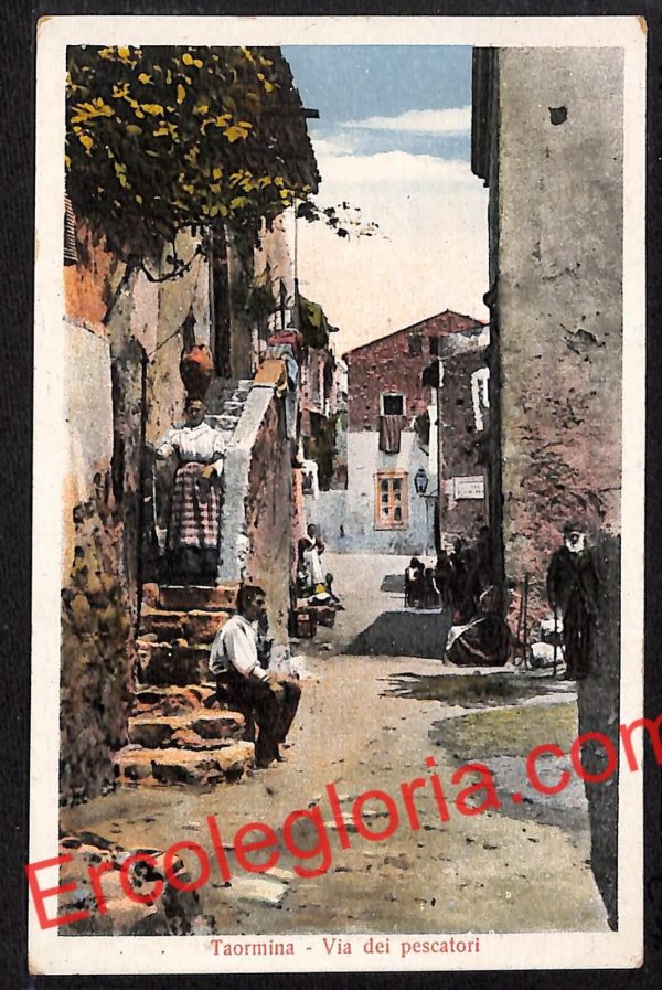 ag8841 - CARTOLINA D'EPOCA - Messina Provincia - Taormina