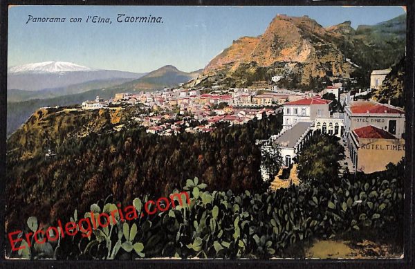 ag8845 - CARTOLINA D'EPOCA - Messina Provincia - Taormina
